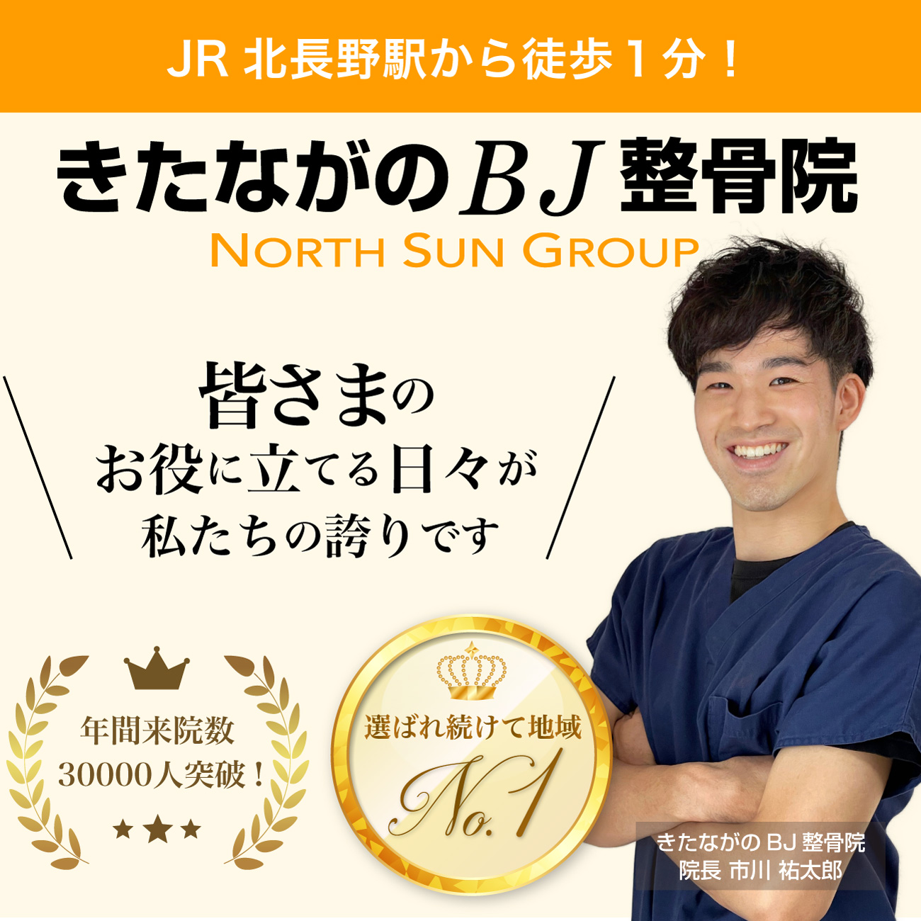 きたながのBJ整骨院-TEL026-217-1441